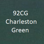 92CG Charleston Green Crossroad Coatings High Temperature Coating Color